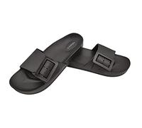 DeFonseca Originale Modello Sestrip Ciabatta Pantofola Donna con Fascia Regolabile in Gomma per Casa Giardino Spiaggia Piscina (Nero, Sistema Taglie Calzature EU, Adulto, Donna, Numero, Media, 40)
