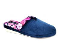 DeFonseca Sandali Ciabatte Invernali DONNA per Casa ART. VERONA I W701 con tacco (BLU, Sistema Taglie Calzature EU, Adulto, Donna, Numero, Media, 38)