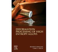 Deformation Processing of High Entropy Alloys