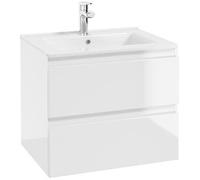 Defra Como armadietto 60x45.1x50 cm sottolavabo sospeso bianco 123-D-06055