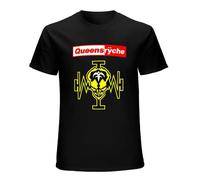 DEfratJQ Queensryche Operation Mindcrime T-Shirt Unisex Gift Men's Black Tees M