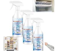 Defrosting Spray for Fridge Freezer, 120ml Refrigerator Defrosting Deicer Spray, Deicer Spray - Frost Remover Defrost Spray for Refrigerator And Freezer, Refrigerator Defrosting Spray (3pc)