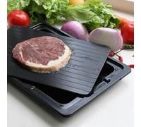 Defrosting Tray For Meat Drip Tray, piastra in alluminio per Thawing Food For Freezing Shorten Defrosting Time Meat Defroster
