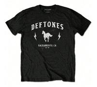Deftones | Official Band T-Shirt | Electric Pony - 24-Hour Fast Shipping! The Deftones Official Band T-Shirt: Electric Pony Edition - a sizzling fusion of alt-rock vibes and electrifying style from Sa