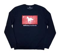 Deftones Star And Pony Band Logo Felpa