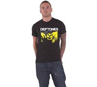 Deftones T Shirt Diamond Eyes Band Logo Nuovo Ufficiale Uomo Nero Size M