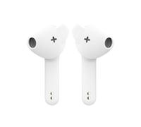Defunc True Basic - Auricolari wireless Bluetooth 6.0, design semi-in-ear brevettato MultiTip con alette in silicone, supporto app AI, microfoni quad, impermeabili, 22 ore di riproduzione, auricolari