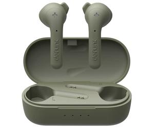 Defunc True Basic IPX4 Bluetooth 5.0 impermeabile Cuffie intrauricolari senza fili con microfono incorporato, lunga durata di riproduzione e custodia di ricarica (verde)