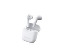 Defunc True Lite Bianco - Auricolare Stereo Senza Fili Bluetooth 5.3 Hi-FI, Controllo A Sfioramento, Microfono Incorporato, 20 Ore Di Riproduzione, Ricarica USB-C, Per Telefoni iOS e Android