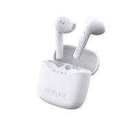 Defunc True Lite II - Auricolari wireless Bluetooth 6.0, cuffie semi in-ear con chiamate ENC chiare, bassa latenza, 20 ore di riproduzione, impermeabilità IPX4, vestibilità comoda, con supporto app AI