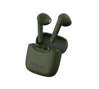 Defunc True Lite Verde - Auricolare Stereo Senza Fili Bluetooth 5.3 Hi-FI, Controllo A Sfioramento, Microfono Incorporato, 20 Ore Di Riproduzione, Ricarica USB-C, Per Telefoni iOS e Android