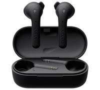 Defunc True Music Auricolari Wireless - Suono Cristallino, Alta Qualità del Microfono, Batteria Lunga Durata, Custodia di Ricarica Portatile, Comandi Touch, Resistenti all'Acqua e al Sudore, Nero