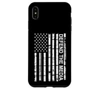 Defund i media non lasciare che i media raccontino la falsa storia Custodia per iPhone XS Max