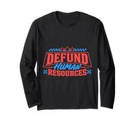 Defund Risorse Umane Maglia a Manica