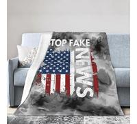 Defund The Media Fake News Copertas Pelosa Calda Coperta Flanella Confortevole Blanket Per Invernale Autunnale Sedia L
