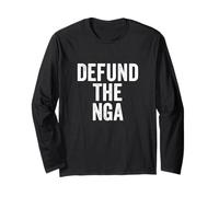 Defund The NGA - National Geospatial-Intelligence Agency Maglia a Manica