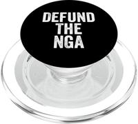 Defund the NGA - National Geospatial-Intelligence Agency PopSockets PopGrip per MagSafe