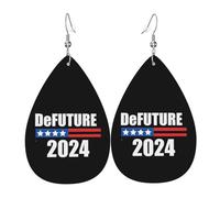Defuture Ron Desantis 2024 Make America Floresida Orecchini Penzolare Orecchini In Pelle Leggera Orecchino In Pelle Per Decorazioni Festa Della Mamma Cosplay