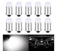 Defvnsy T4W BA9S LED Lampadina Bianco 6000K 12V, LED T11 53 57 per Auto Moto Luci Targa Luce Interna Luci Della Cupola Luci Della Mappa (10 Pezzi)