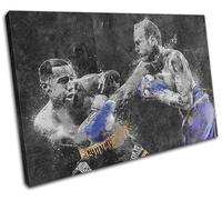 DeGale George Groves Boxing Sports SINGLE TELA parete arte foto stampa