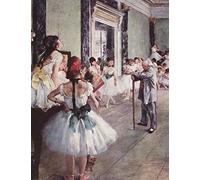 Degas Ballerinas Lined Notebook: Degas Ballerina art large 8.5x11 lined notebook journal for writing in.: Volume 2