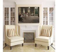 Degas prova generale design quadro stampa tela dipinto telaio arredo casa