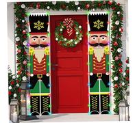 DEGAZIONI DI NATALE DI SNAGLATURA 2023 BANNER NATALE DI NATCHERAZIONE LED 71x12 pollici 1 paio di segni di portico di con corde leggere per decorazioni da parete per feste natalizie