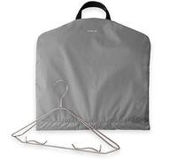 DEGELER SkyHanger - borsa porta abiti con appendino unico in titanio per uomo e donna - sofisticata borsa porta abiti per viaggiare senza pieghe - nylon leggero e idrorepellente - grigio