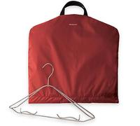 DEGELER SkyHanger - borsa porta abiti con appendino unico in titanio per uomo e donna - sofisticata borsa porta abiti per viaggiare senza pieghe - nylon leggero e idrorepellente - rosso