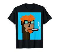 Degen Smokers Club #268 NFT Ravencoin Generative Pixel Art Maglietta