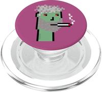 Degen Smokers Club #82 Pixel Art generativa NFT su Ravencoin PopSockets PopGrip per MagSafe