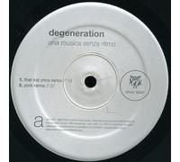 Degeneration (P. Bodmer) - Una musica senza ritmo (Natura/Nina in Trance/Sequenza, 1993) / Vinyl Maxi Single [Vinyl 12'']
