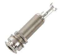 Deger 10 Pezzi Chitarra Pickup Endpin Uscita Jack Cintura Nichel Cromato