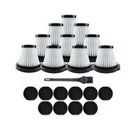 Deger 10 Pezzi/Set di filtri Hepa con Set di Spazzole per Accessori Per Aspirapolvere Portatile Mi DX115 DX115S DX115C