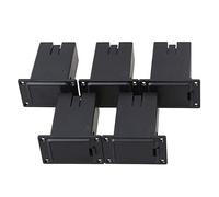 Deger Black 9V Guitar Battery Holder Active Guitar Pickup Confezione da 5
