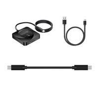 Deger Distributore di Switch USB-C Pezzi di Ricambio per Convertitori Due in Una Uscita Type-C 2 in 1 out Switcher Interconvertibile Portatile Bidirezionale 8K