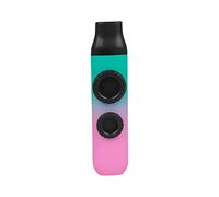Deger Doppio film Professional Performance ABS strumento di accompagnamento per chitarra, ciano rosa gradiente