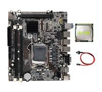 Deger H55 Scheda Madre LGA1156 Supporta I3 530 I5 760 Series CPU DDR3 Memory Scheda Madre Computer + CPU I3 550 + Parti di Ricambio Switch