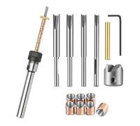 Deger Kit per la Creazione di Penne Penna e Portapenne Set di Rifinitura Mandrino per Tornitura del Legno per Realizzare Penne Accessori per Tornio per la Lavorazione del Legno A