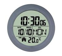 Deger Orologio senza perforazione con ventosa per la casa impermeabile bagno cucina orologio LCD display digitale orologio rilevatore di temperatura
