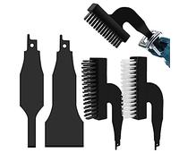 Deger Set di lame raschiatrici per seghe reciproche, nero Reciprotools Accessori e adattatori per seghe reciproche, 4 pezzi