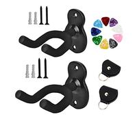 Deger Supporto da parete per chitarra, antiscivolo, per chitarra, ukulele, violino, strumento per chitarra, accessorio