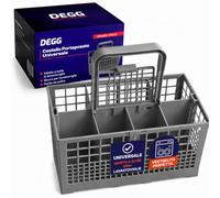 DEGG® Cestello Universale per Posate per Lavastoviglie | Cestello Inferiore Universale, Compatibile con Whirlpool, LG, Miele, Samsung, Siemens, AEG, Beko e Bosch