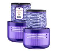 DEGG Filtro di Ricambio, Compatibile con Aspirapolvere Dyson V11 & V15, Filtro HEPA Aspirapolvere, Filtri Lavabili di Ricambi, Originali e Durevoli, 2 PEZZI
