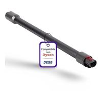 DEGG Tubo Aspirapolvere, Compatibile con Dyson V7, V8, V10, V11 e V15, 32MM Telescopico, Tubo di Prolunga, Tubo di Aspirazione Ricambi, Accessori per Aspirapolvere, Colore: Grigio Scuro