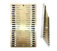 degli alimenti in metallo | degli alimenti per spese intelligenti - Sviluppa abitudini di spesa intelligenti, mantieni una mentalità parsimoniosa, mantieni organizzato