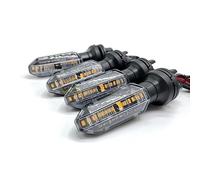 degli Indicatori Direzione 12 LED Indicatori Di Direzione Per Moto Luci Per Flusso D'acqua Per CB250 TWISTER TITAN150 2000
