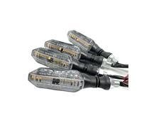 degli Indicatori Direzione 4 Pezzi Indicatori Di Direzione Per Motociclette 12 LED Per Flusso D'acqua Lampade Per Per Per