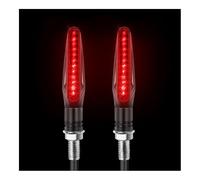 degli Indicatori Direzione Coppia Di Indicatori Direzione Universali A 12 LED Per Moto, Anteriori E Posteriori, Per