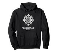 Degna cena in Valhalla Viking Celtic Norse Mitologia Saggezza Felpa con Cappuccio